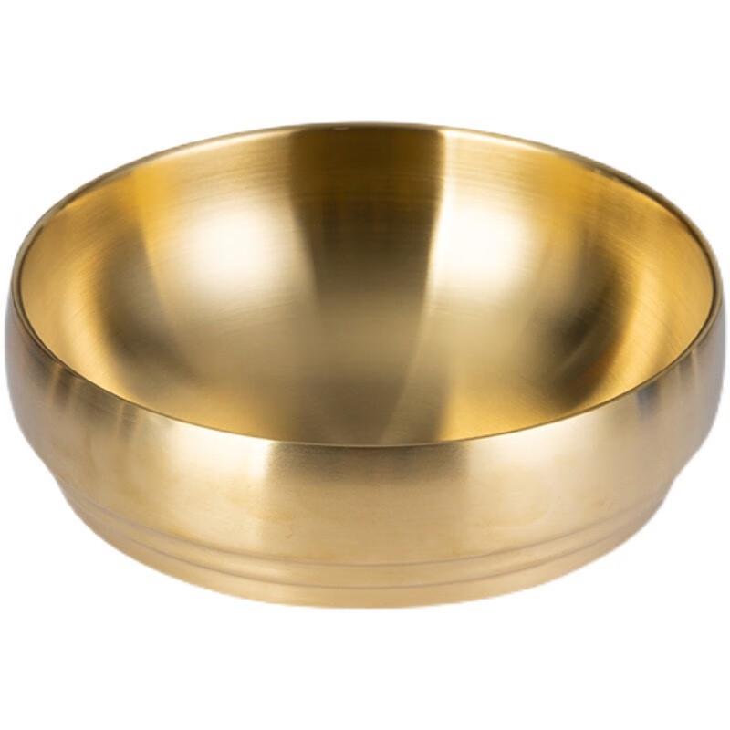 

ZISIZ Stainless Steel Double-Wall Serving Bowl