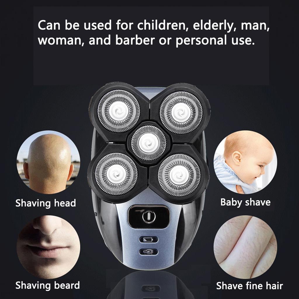 Buy 5 In1 3W Electric Bald Head Shaver Razor Hair Beard Trimmer Shaving Machine Home Tool For Gift at affordable prices — free shipping, real reviews with photos — Joom Buy 5 In1 3W Electric Bald Head Shaver Razor Hair Beard Trimmer Shaving Machine Home Tool For Gift at affordable prices — free shipping, real reviews with photos — Joom