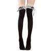 Lolita Lace Over-the-Knee Socks with Bow Tie