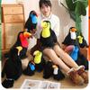 Beak Giant Colorful Plush Bird Toy Parrot Stuffed Animal Kids Decoration Home