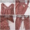 Oil-Resistant Cotton Canvas Apron Breathable Fabric Bib Apron with Pockets  For Women