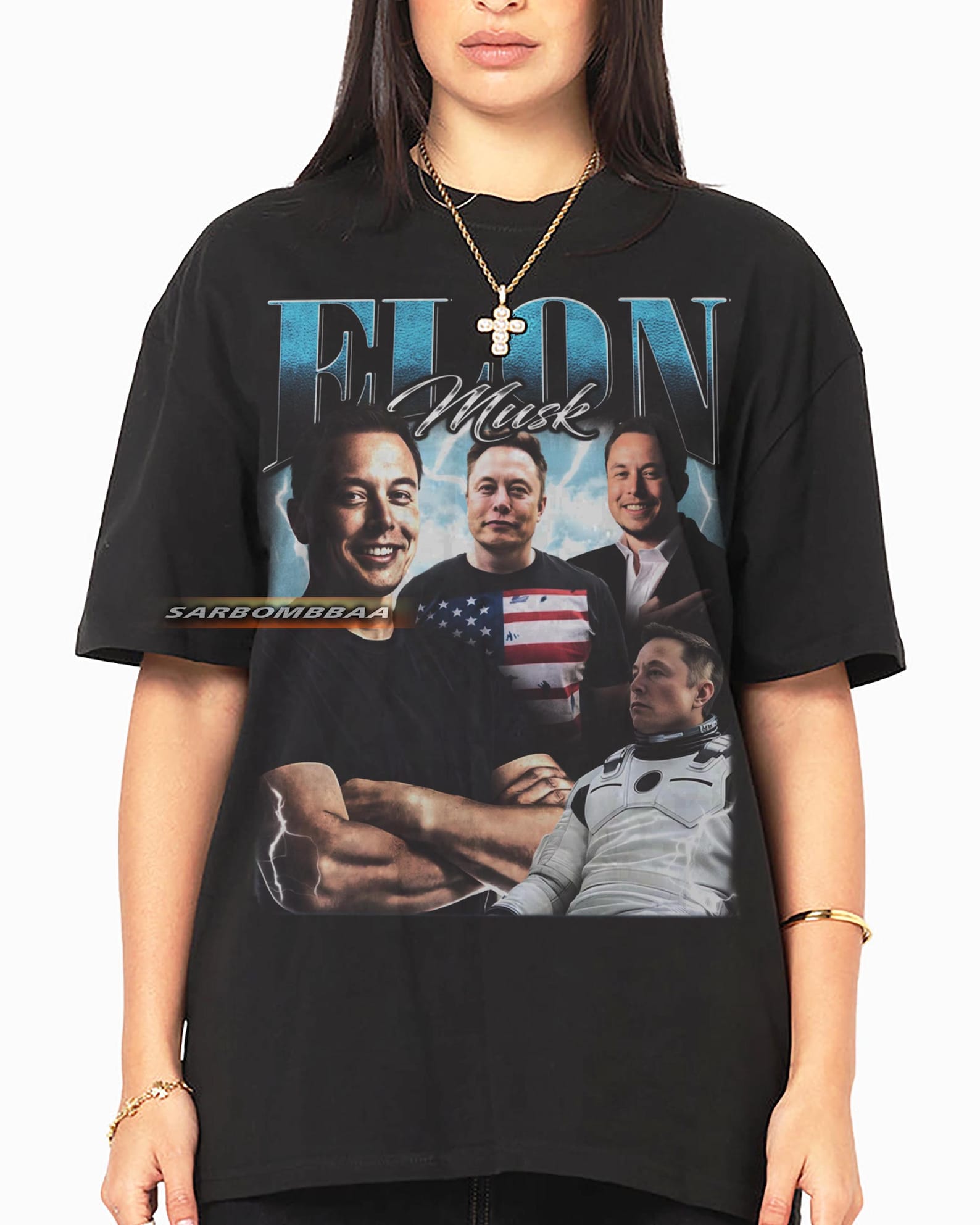 Elon Musk Graphic T-Shirt, Unisex Streetwear M