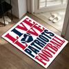 New England Patriots A rug suitable for office chair areas living rooms and computer desks perfect for home offices and an ideal holiday gift