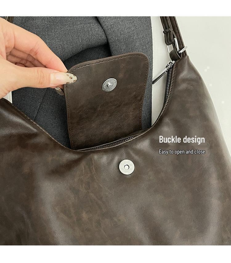 Vintage Large-Capacity Women's Commuter Backpack & Tote