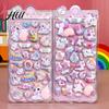 Mobile Phone Case Decal 3D Puffy Stickers Panda Rabbit Bear Animal Squishy for Aesthetic Sticker Assortment Kids Cute Bubble Butt Crafts Decor