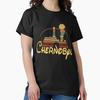 T Chernobyl Fantasy Logo RBMK Roentgen Not Great Not Terrible Nuclear Power Liquidator Station Roentgen Radiation AMZ Classic T-Shirt