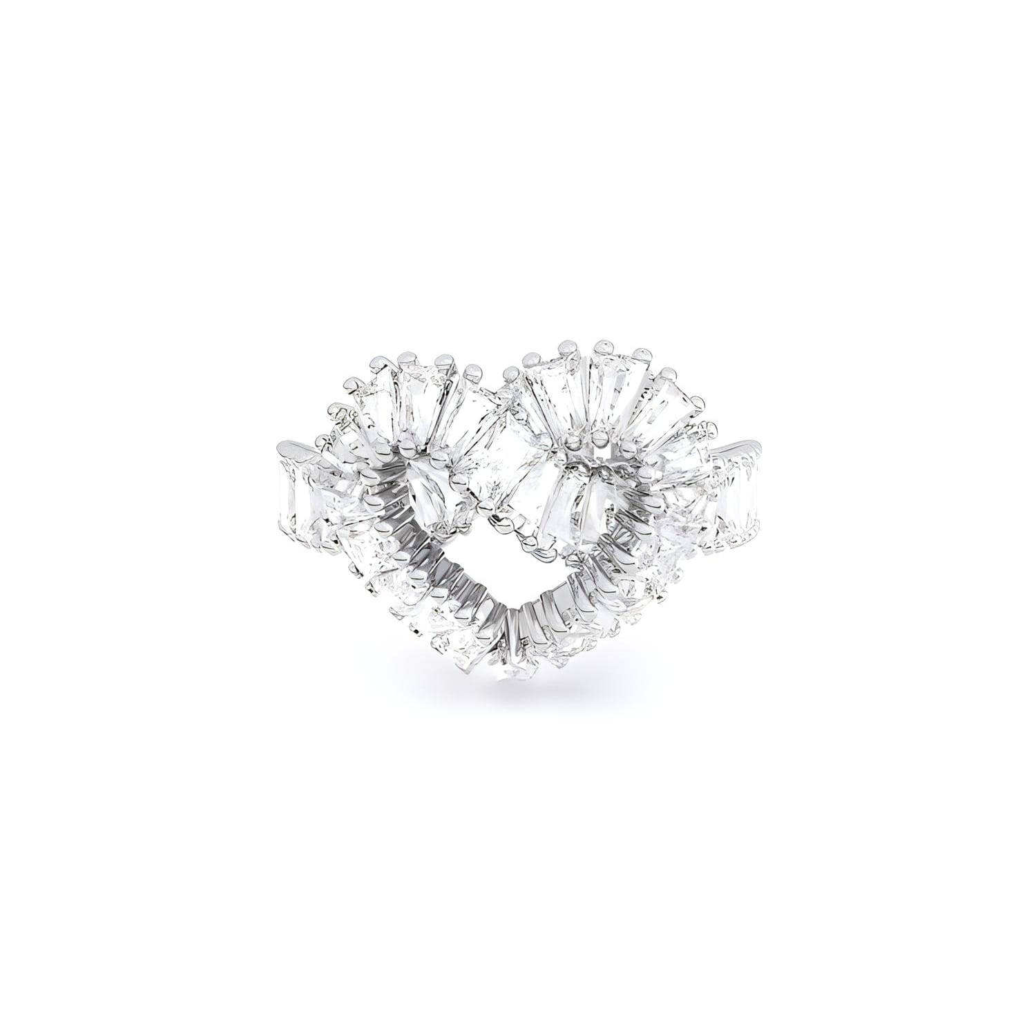 Swarovski Matrix Baguette cut Knot Ring
