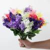 6 Artificial Flowers 35cm Deep Purple/light Purple/yellow/white/pink Artificial Lavender Hyacinth Flowers For Home Garden Decor