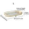 1PC Metal Cosmetics Trays Octagonal Versatile for Accessories Jewelry Tray Elegant Tray Organizer Jewelry 2 Sizes