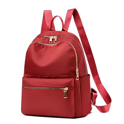 2024 Trendy Women's Oxford Cloth Backpack: Versatile, Fashionable, Large Capacity for Travel, School, Small, and Stylish.