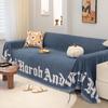 Solid Color Sofa Cover Towel Sofa Transformation Anti-Scratching Sofa Cushion Nordic Modern All-Inclusive Universal Cover Cover Blanket