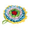 Rabbit Snuffle Mat Polyester Pet Foraging Enrichment Toy Activity Play Bed for Hamster