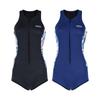 Combinaison intégrale sans manches en néoprène 2 mm pour femme Snorkeling Apnée Surf Natation Chaleur Protection