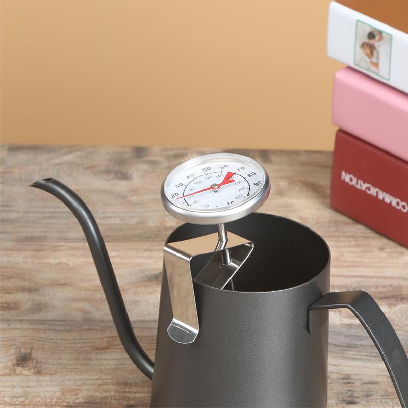 0℃ To100℃ Dial Thermometer for Coffee Pot Milk Frothing Jug Professional Cafe KitchenTemperature Measuring Tools
