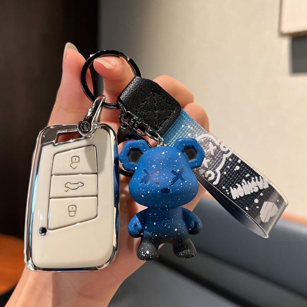 Durable for VW Key Holder for Golf Polo Passat Tiguan Lavida Bora Sagitar Troc Tuyue Lamando Protective Cover