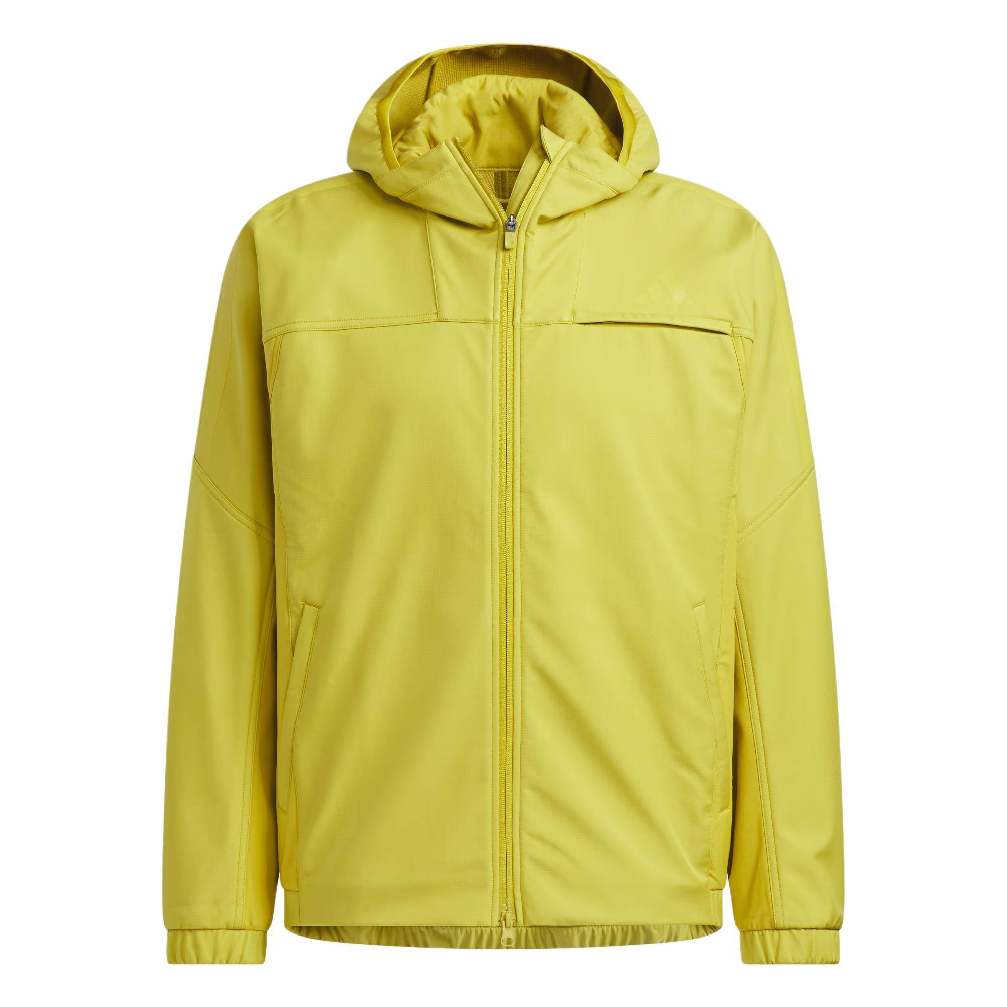 

Adidas Wind FW25 3 Stripes Bonded Logo Hooded Solid Color Zip Long Sleeve Jacket Men Jacket KG5181 M