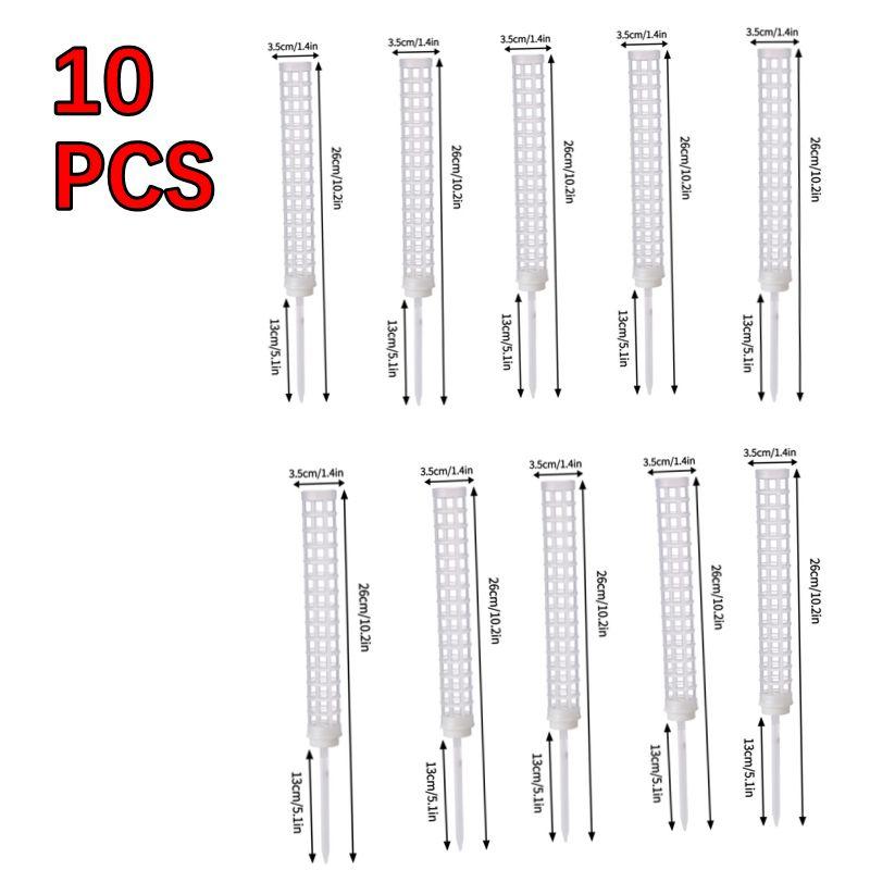 25Cm Moss Pole Plastic Plant Stand Support Plant Climbing Plants Guardian Tutors Moss Stick Growth Garden Support Accessories
