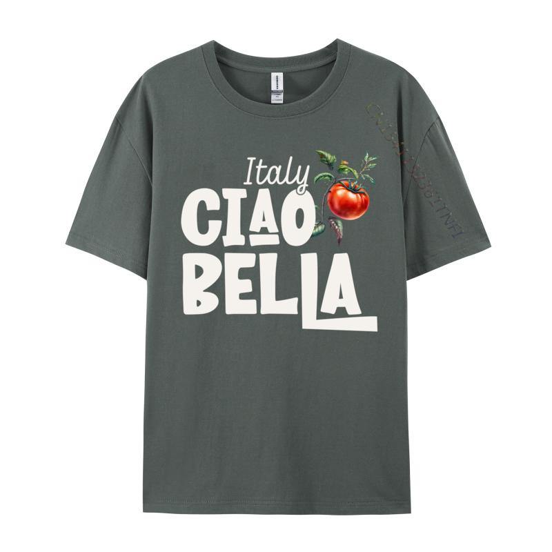 Italian Flair Italy Garden Funny Fitness Tight Cotton Fabric Camisa Unisex Tees Design TShirts Cheap Tshirts