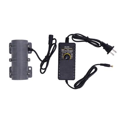 Vibrationsmotor 3650 DC 3800 U/min mit einstellbarem Geschwindigkeitsadapter Doppelexzenter für Massagebett