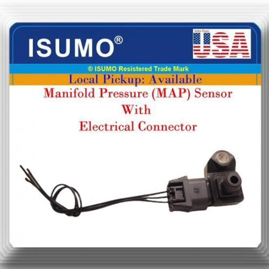 Manifold Pressure MAP Sensor W/Connectot Fit Acura Honda 2006-