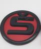 1 sztuka dla SKODA S 90mm 80mm Samochodowa Przednia Kratka Osłona Silnika Emblemat Tylny Błotnik Bagażnik Naklejka Odznaka Akcesoria Stylingowe