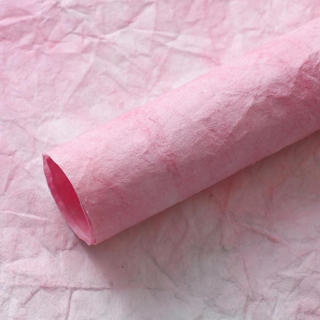 Luxuriöses Handgemachtes Blumenstrauß-Verpackungspapier mit Steintextur