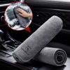 Car Double-Faced Plush Absorbent Towel Cleaning Drying Cloth For Porsche Cayenne Panamera Macan Boxster Cayman 718 911 Sticker