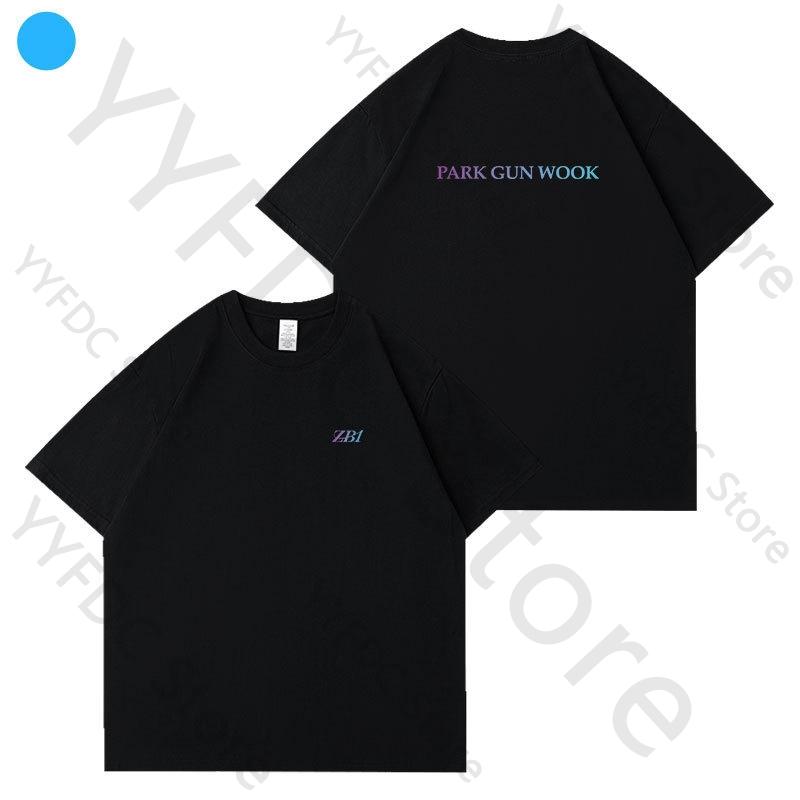ZB1 T Shirt Kpop ZEROBASEONE Concert Same Fans Tshirt Summer High Quality Cotton Short Sleeve Tee Tops Unisex Women Loose Clothes