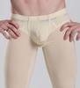 Herren Transparente Capris Sexy Eis Seidenhosen Niedrige Taille Fünf Hosen Sexy Eng U-förmige Konvexe Tasche Schlafanzug Atmungsaktive Hosen