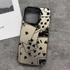 Black and white poker element collage pattern phone case For iPhone 11 12 13 14 15 16 17 XS XR X 12 13 Plus Pro Max SE series