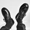 Fashion Handcrafted Mens Oxford Shoes 2025 New Arrival Leather Dress Shoes Classic Business Male Walking Shoes Non-Slip Men Casual Flats