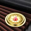 2Pcs Oil Lamp Floating Wick Holders Enshrine Supplies For Buddha Lamp Long Light
