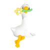 Arbeitsplatz Dekoration Harzente Dekoration für Schreibtisch Auto Armaturenbrett TV Monitor, Mini Anhänger Figur, Niedliches Blume haltendes Ornament, Verspieltes Geschenk