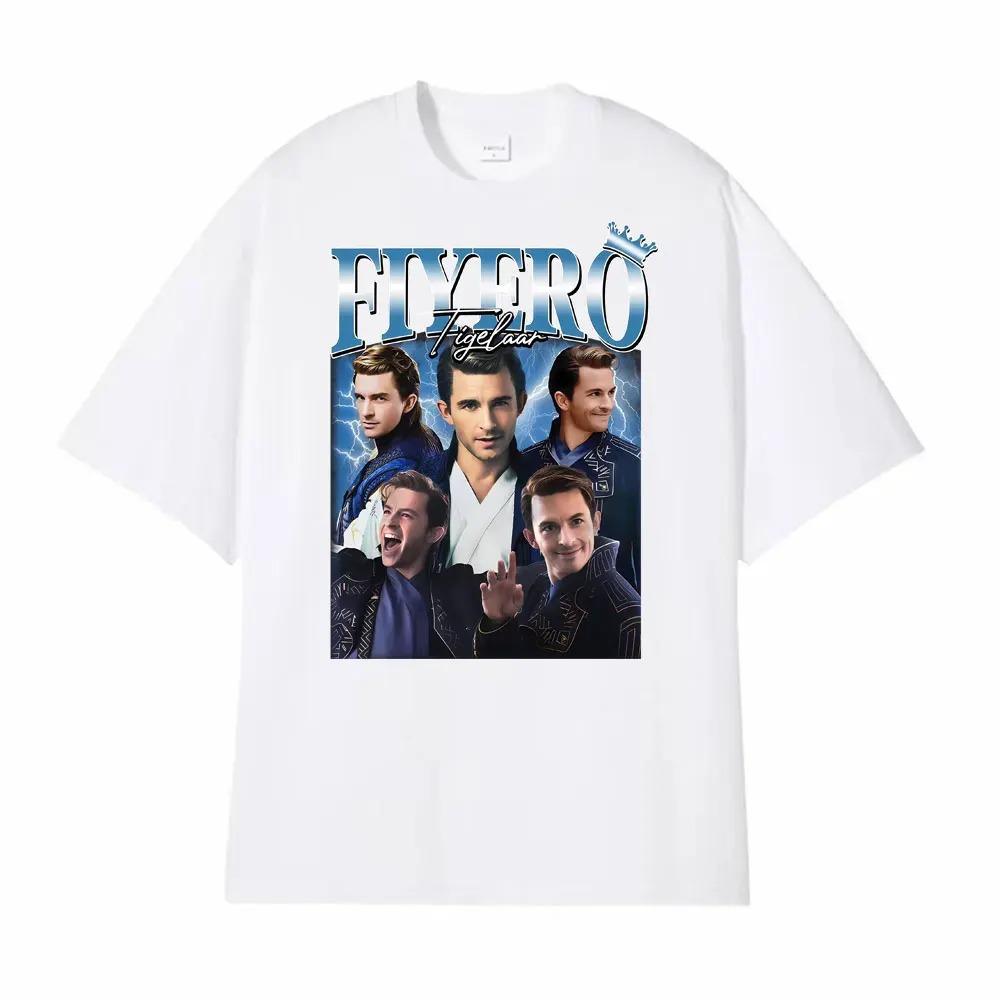 High Quality Jonathan Bailey Fiyero Tigelaar Mens TShirt Classic Stylish Casual Short Sleeve BestSelling Top Tshirts