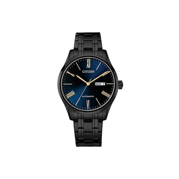 CITIZEN Mechanical Wrist Watch Collection Automatic Mechanical Movement Stainless Steel Strap Watch NH8365-86M- Blue Dial