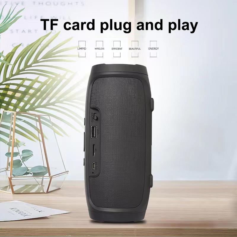 Højttaler Bluetooth Højttaler Stereo Udendørs Afspilning Fm Stemmeudsendelse Bærbar Subwoofer 50 Trådløs Højttaler