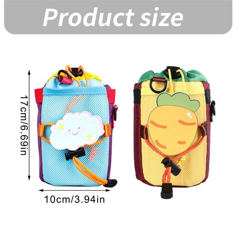 Light Weight Cycling Water Bottle Carriers Pouches Road Bike Cup Holder Stem Bag Front Insulated Stem Bag Easy To Install