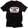 Custom Retired Drug Dealer T Shirt for Men Pure Cotton Tshirt Casual Tees Short Sleeve Funny California Tshirt