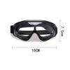 Haustier-Sonnenbrille Verstellbar Anti-UV-Blendung Winddicht Sonnenbrille für Hunde Outdoor Wandern Laufen Strand Alle Rassen Augenschutz Schwarz