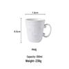 French Retro Embossed Ceramic Coffee Cup & Saucer Set for Afternoon Tea or Latte Art