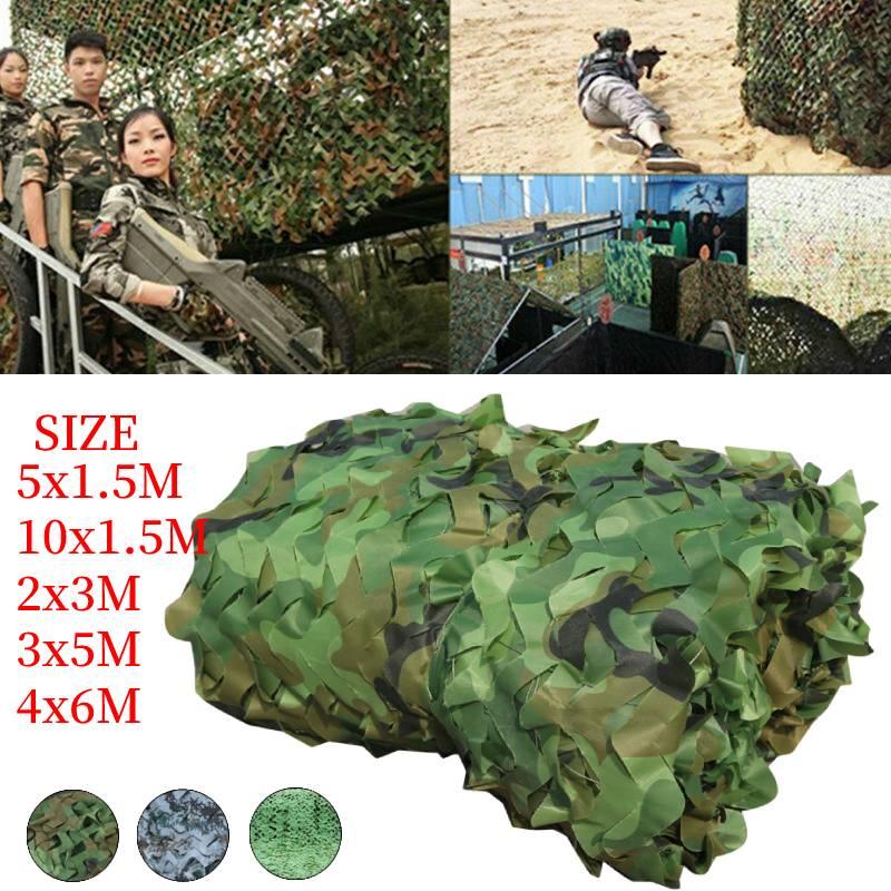 Rede de Camuflagem Pesada Rede de Camuflagem Para Caça Tiro e Uso Militar