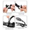 Universals Bicycles Rearview Mirrors Safety Mirroring Wide Direction Mirrors for Night Cycling