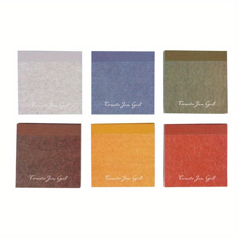 50 Sheets of Sumi Small Book Series Small Bean Book Decoration Base Collage Retro Handbook Handbook Collage Material Card Paper