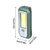 Work Light 1200mAh Magnetic LED Bright Flashlight Digital Display Rechargeable Camp Light For Camping Outdoor Tent Garage Shop