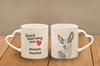 Ibizan Hound, Ibizan Podenco, Ibizan Warren Hound – Cup with a dog, adorable cup with a heart-shaped handle | Art-Dog