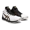 Asics V-Swift FF MT 3 Comfortable Shock Absorption Durable Supportive Mid-Top Volleyball Training Shoes Unisex sneaker White Black 1053A044-100