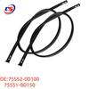 Toyota Yaris 14th Gen Roof Gutter Rubber Trim 75551-0D150/75552-0D100