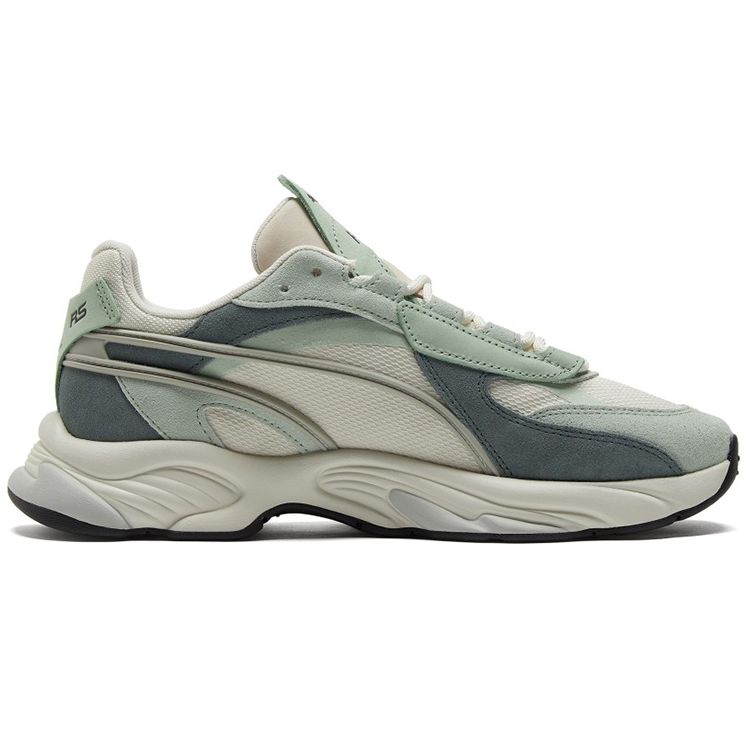 Puma Rs-Connect Buck Fabric Sports Comfort Low-Top Lifestyle Shoes Unisex Sneakers Ice-Green 382710-01