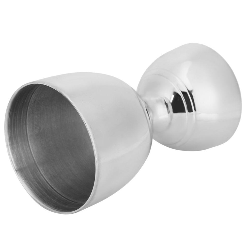Tool Stainless Steel Double Head Cocktail Jigger Double-Sided Rustproof Bar Jigger Dishwasher Safe Cocktail Bell Jigger Home Bar