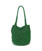 [TREASURE TOPKAPI] Metallic Knit Round Tote Bag
